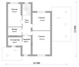 Проект дома D-136. Дом до 250 кв с террасой D-136 - фото 35537