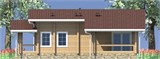 Проект дома B-288. Дом 150 м2 одноэтажный B-288 - фото 35553