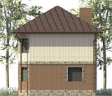 Проект дома A-101. Двухэтажный дом 100 м2 A-101 - фото 35806