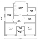 Проект дома C-033. Дом из пеноблоков до 200 м2 C-033 - фото 35951