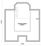 Проект дома C-033. Дом из пеноблоков до 200 м2 C-033 - фото 35952