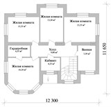 Проект дома C-031. Современный дом 200 м C-031 - фото 36069