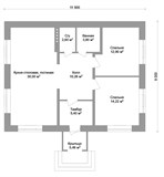 Проект дома A-027. Красивый дом из кирпича A-027 - фото 36229