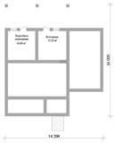 Проект дома E-004. Дом на склоне E-004 - фото 36309