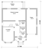 Проект дома D-009. Дом из кирпича 250 кв м D-009 - фото 36454