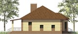 Проект дома D-007. Дом с гаражом под одной крышей D-007 - фото 36522