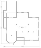 Проект дома F-007. Дом с цокольным этажом и террасой F-007 - фото 36566
