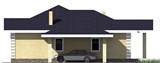 Проект дома B-042. Дом с навесом B-042 - фото 36772