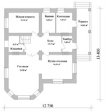 Проект дома C-256. Дом с 4 спальнями двухэтажный C-256 - фото 36908