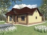 Проект дома C-260. Дом 1 этаж C-260 - фото 36920