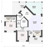 Проект дома C-259. Дом с верандой C-259 - фото 36951