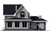 Проект дома C-253. Дом с мансардой и верандой C-253 - фото 37011