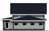 Проект дома C-253. Дом с мансардой и верандой C-253 - фото 37012