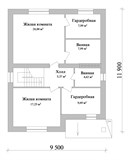 Проект дома C-246. Дом для узкого участка C-246 - фото 37220