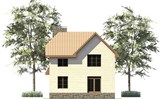 Проект дома C-246. Дом для узкого участка C-246 - фото 37226