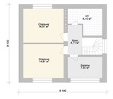 Проект дома B-265. Дом из газобетона с балконом B-265 - фото 37366