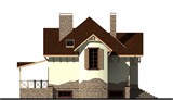Проект дома E-051. Дом с цокольным этажом и мансардой E-051 - фото 37530
