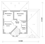 Проект дома C-236. Дом с эркером 2 этажа C-236 - фото 37534