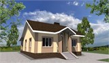 Проект дома B-248. Дом с террасой B-248 - фото 37564