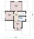 Проект дома F-071. Большой дом F-071 - фото 37596