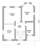 Проект дома C-227. Кирпичный дом до 200 м C-227 - фото 37813