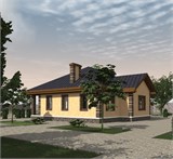 Проект дома B-195. Дом 14 на 13 м B-195 - фото 38076