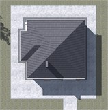 Проект дома B-184. Дом две спальни, кирпичный B-184 - фото 38125