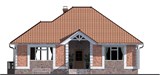 Проект дома A-052. Маленький одноэтажный дом A-052 - фото 38223
