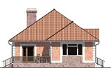 Проект дома A-052. Маленький одноэтажный дом A-052 - фото 38226