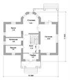 Проект дома C-133. Дом с эркером 200 м2 C-133 - фото 38242