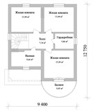 Проект дома C-113. Дом с подвалом и мансардой C-113 - фото 38275