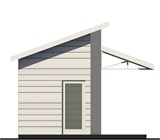 Проект хоз. постройки G-081. Каркасный хозблок G-081 - фото 38547