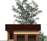 Проект хоз. постройки G-063. Гараж с жилой мансардой G-063 - фото 38694