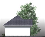 Проект хоз. постройки G-062. Одноэтажный гараж G-062 - фото 38707