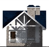 Проект хоз. постройки G-041. Гараж с террасой G-041 - фото 38794