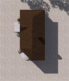 Проект хоз. постройки G-045. Сауна с террасой G-045 - фото 38853