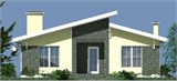 Проект дома B-305. Одноэтажный дом в современном стиле B-305 - фото 39022