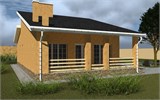 Проект дома B-310. Дом в современном стиле B-310 - фото 39141