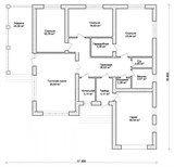 Проект дома C-060. Дом 200 кв с гаражом C-060 - фото 39148