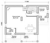Проект дома B-317. Дом 150 м2 B-317 - фото 39407