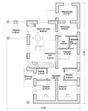 Проект дома B-316. Дом со вторым светом из газобетона B-316 - фото 39416
