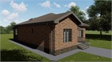 Проект дома B-320. Дом 10 на 15 одноэтажный B-320 - фото 39467
