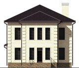 Проект дома D-013. Узкий двухэтажный дом D-013 - фото 39542